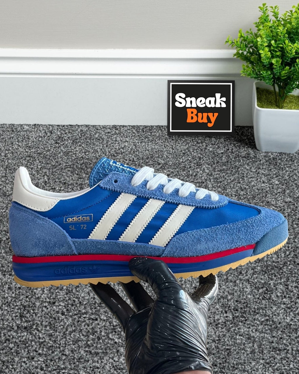 Adidas SL 72 RS XLD "Blue Scarlet"