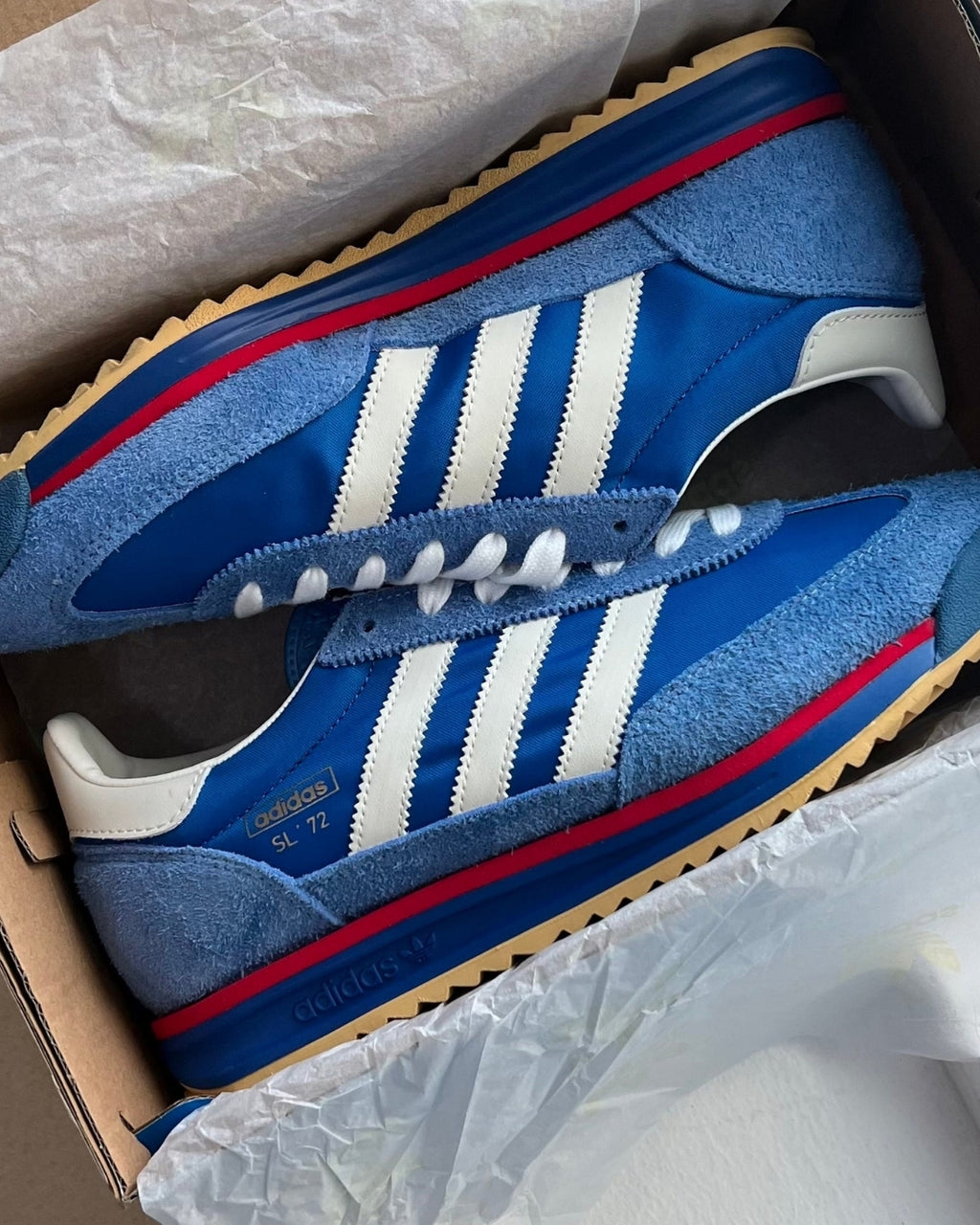 Adidas SL 72 RS XLD "Blue Scarlet"