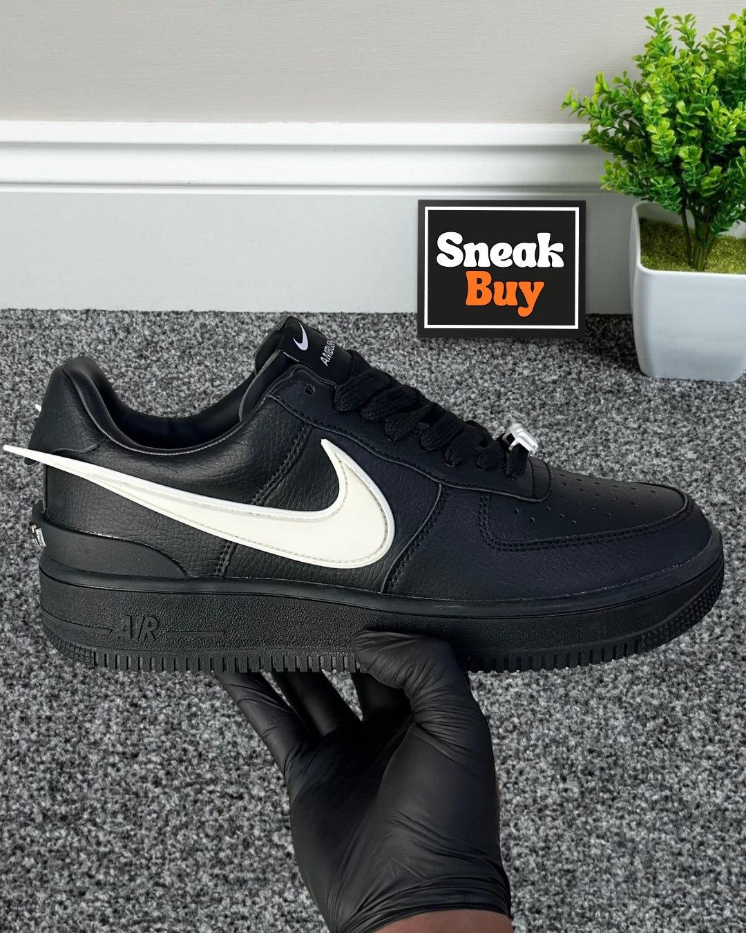 Air Force 1 Low x Ambush "Black"