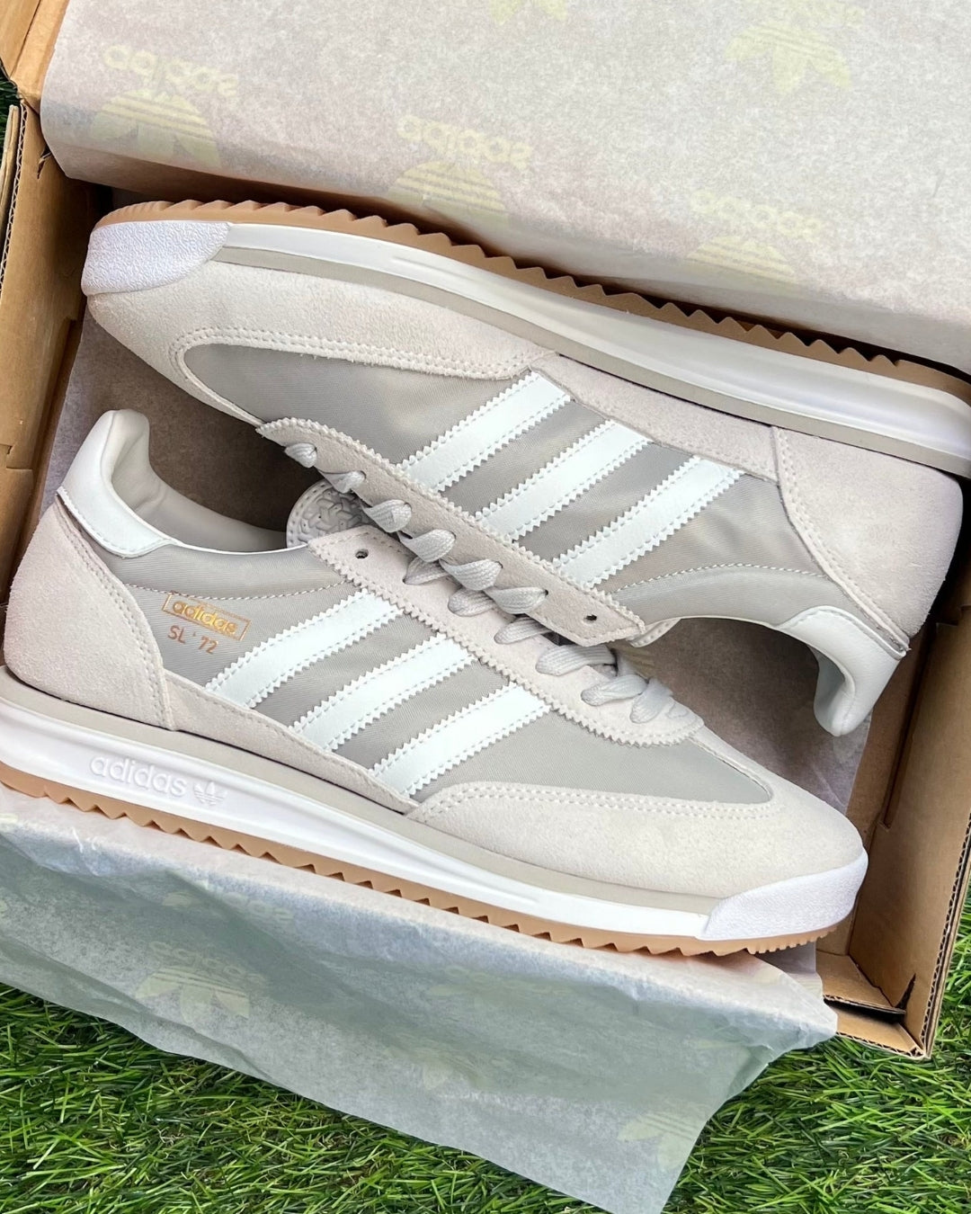 Adidas SL 72 RS “Grey White Crystal White”