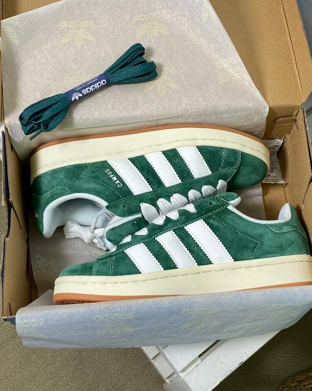 Adidas Campus 00s “Dark Green Cloud”