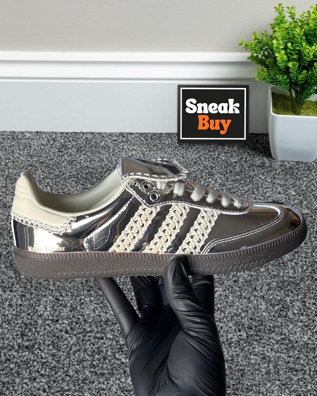 Adidas Samba Wales Bonner “Silver”