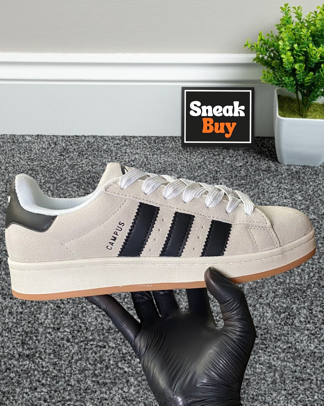 Adidas Campus 00s “Crystal White Core Black”