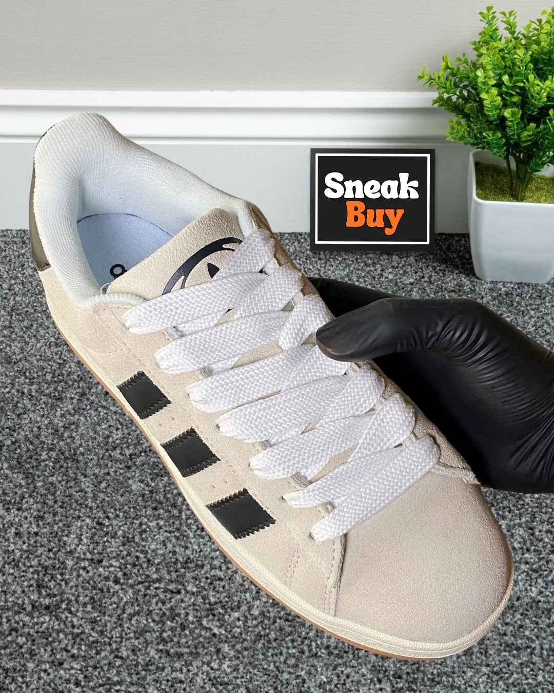 Adidas Campus 00s “Crystal White Core Black”