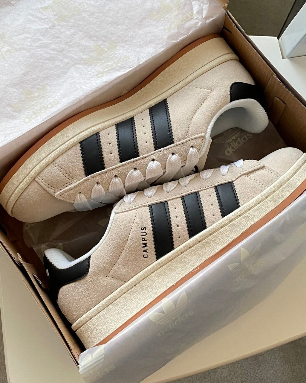 Adidas Campus 00s “Crystal White Core Black”