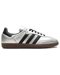 Adidas Samba OG “Silver Metallic/Black/Gum”