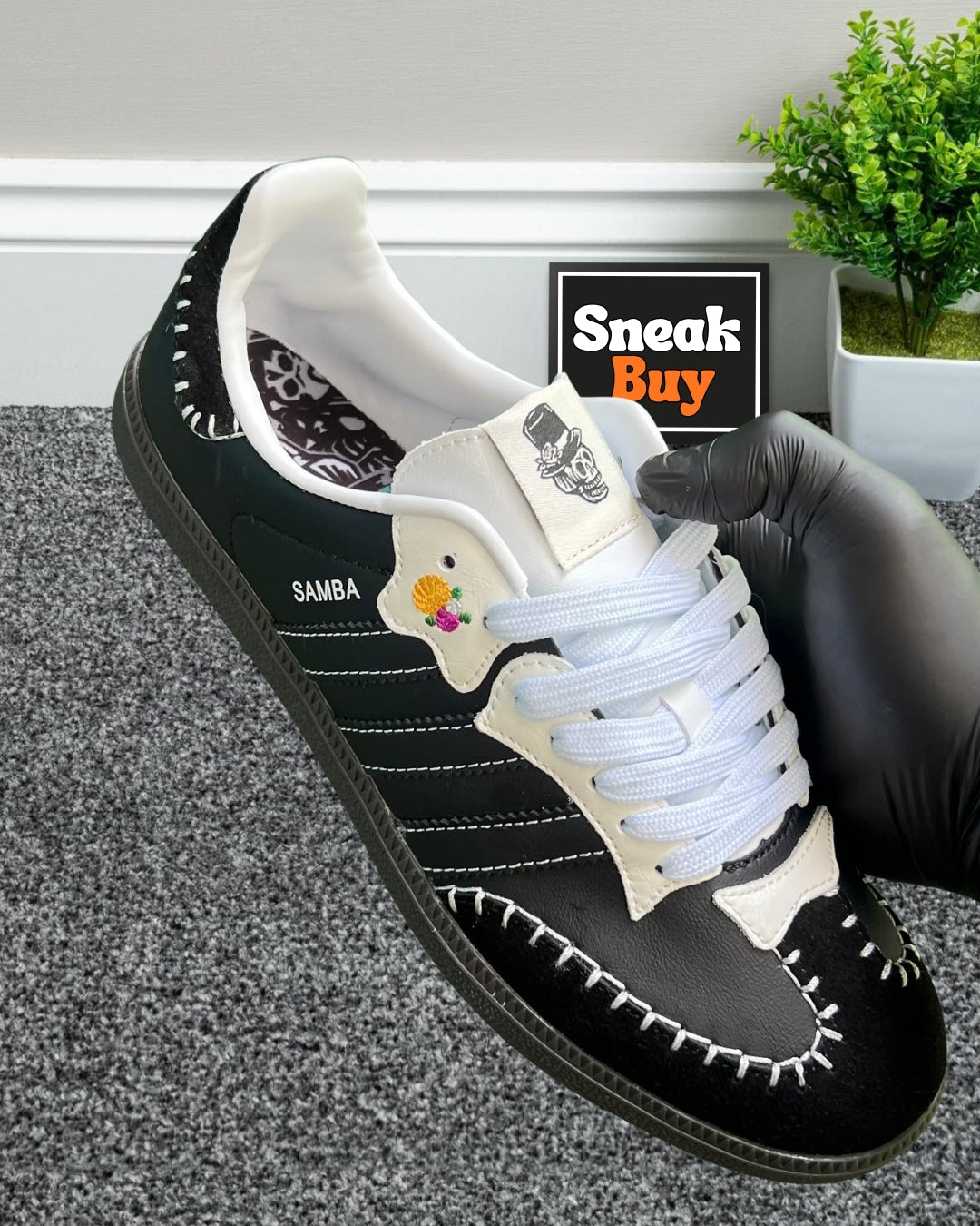 Adidas Samba OG "Día De Los Muertos - Black"
