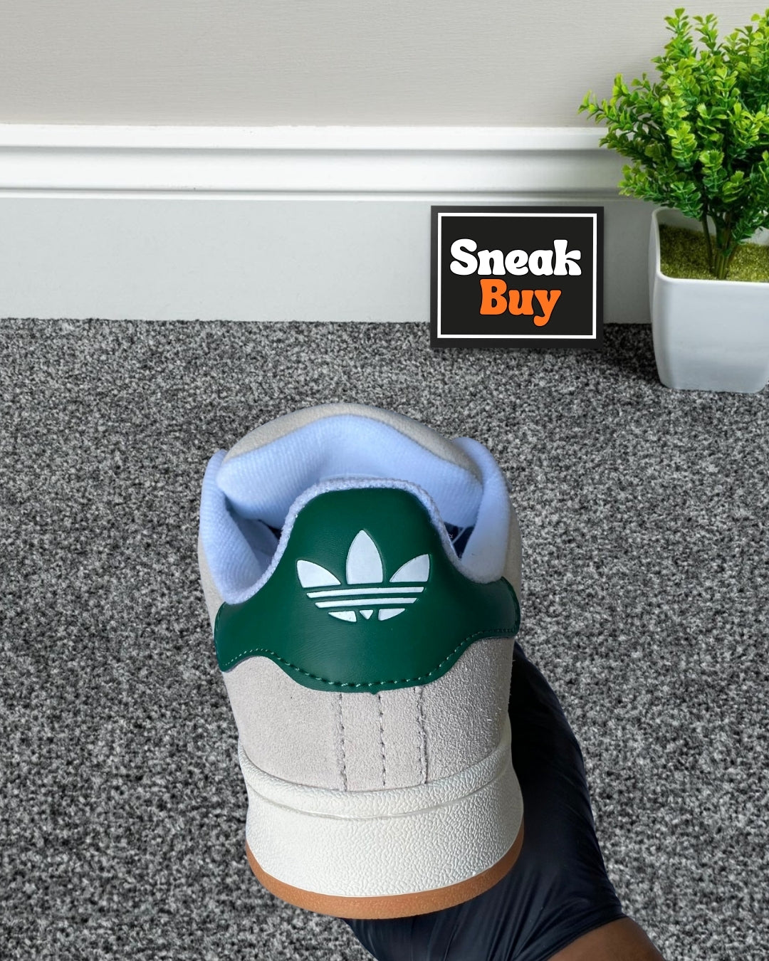 Adidas Campus 00s “Crystal/White/Dark Green”