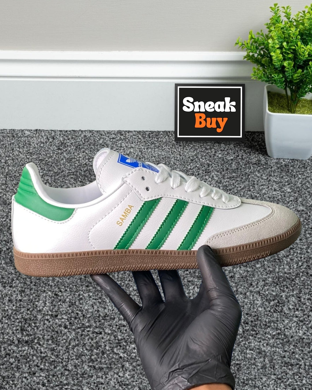 Adidas Samba “White Green”
