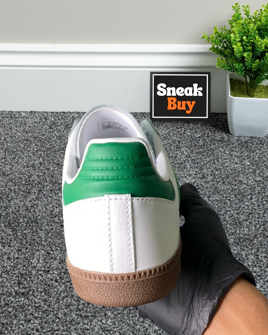 Adidas Samba “White Green”
