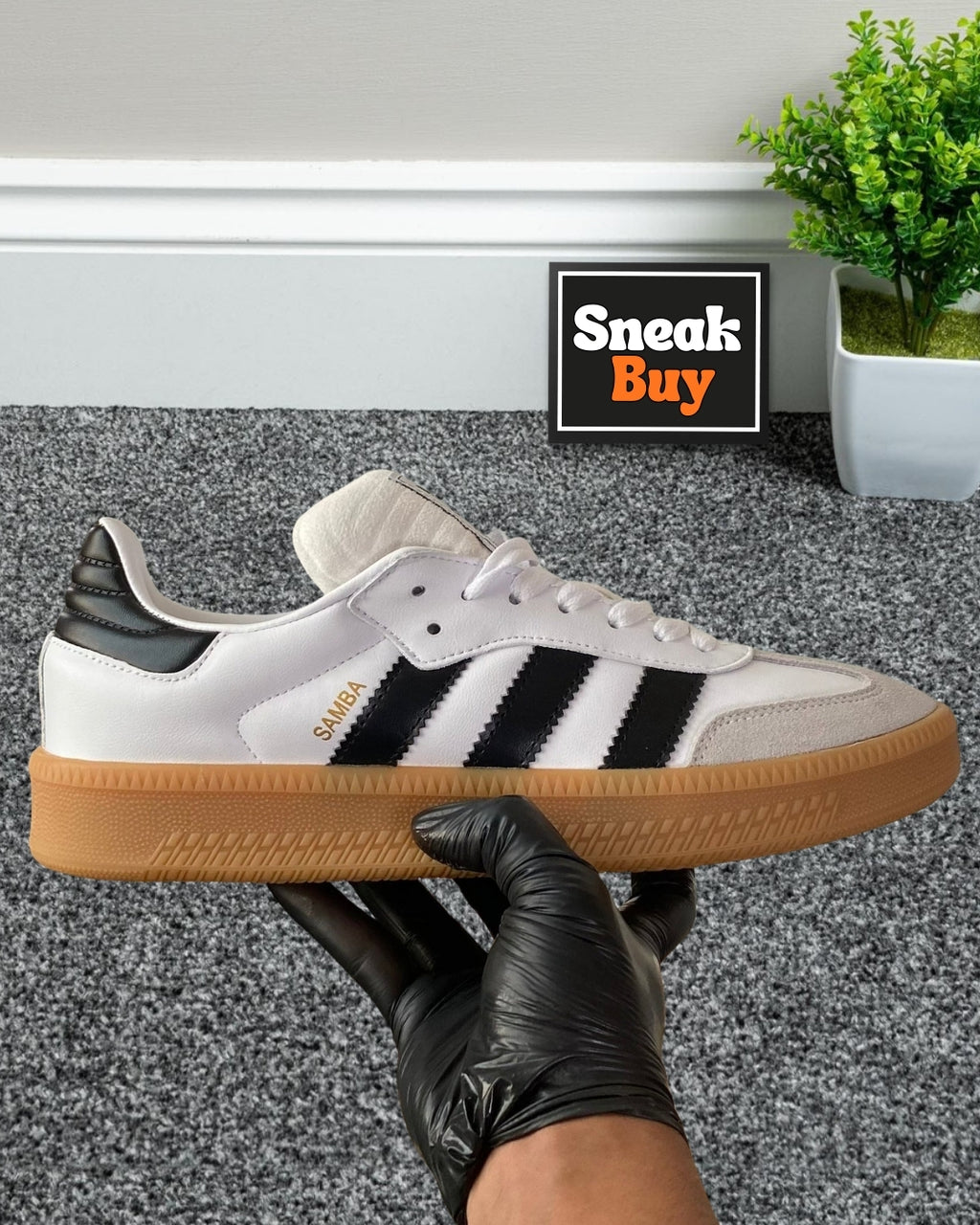 Adidas Samba XLG “White/Black”
