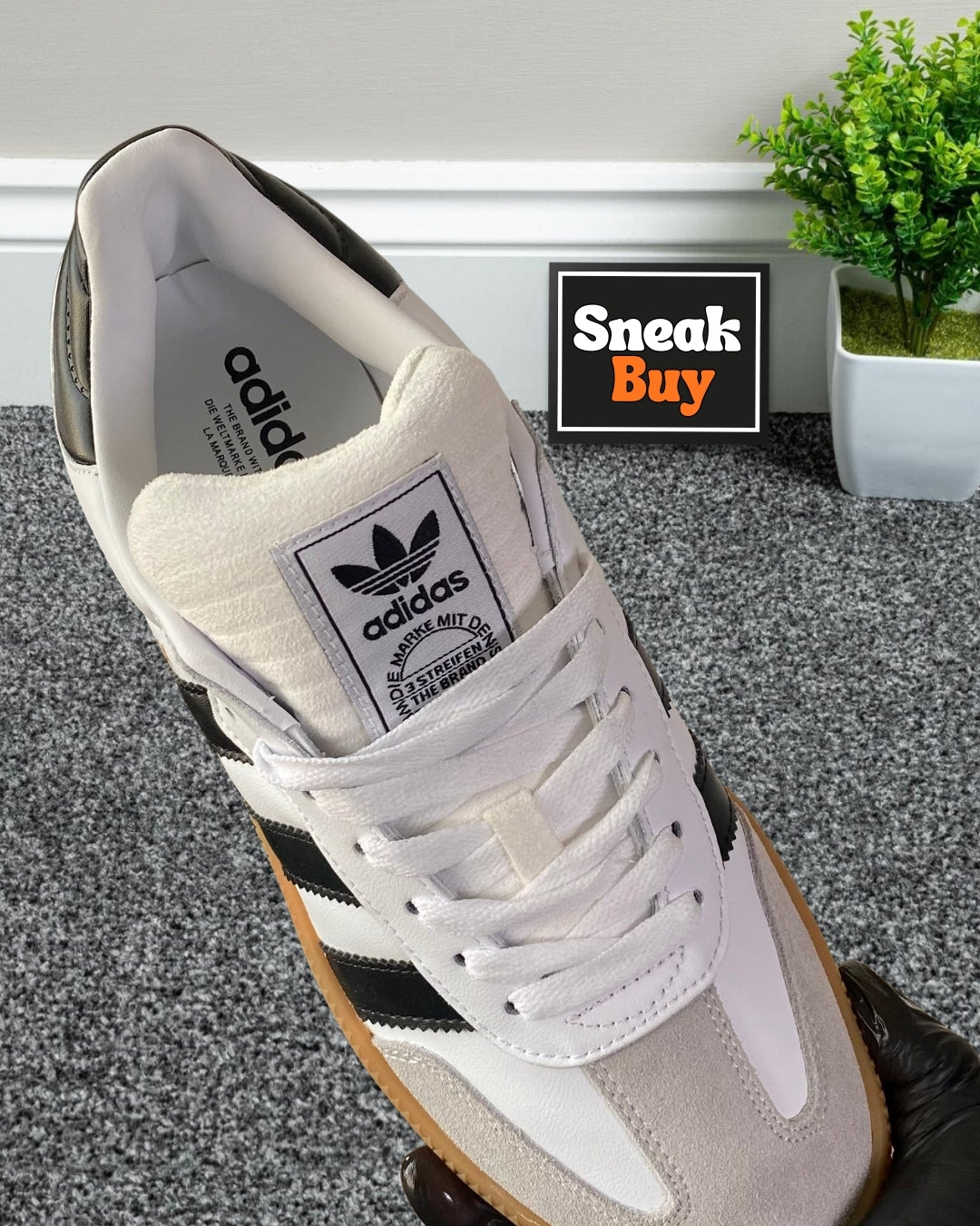 Adidas Samba XLG “White/Black”
