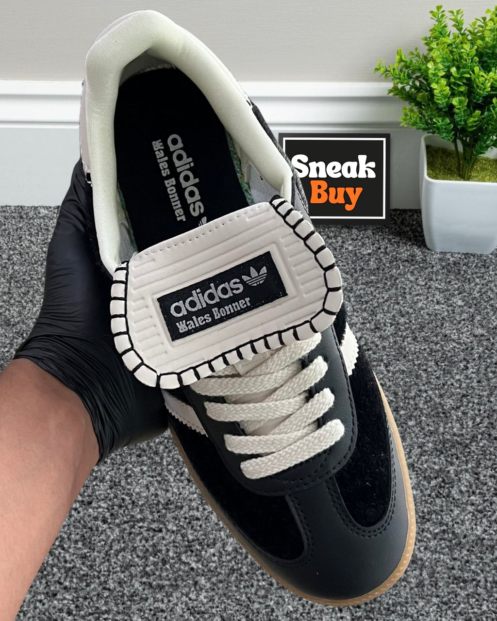 Adidas Samba Pony Tonal Wales Bonner “Core Black”