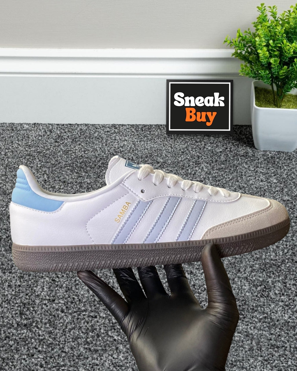 Adidas Samba OG “White Halo Blue”