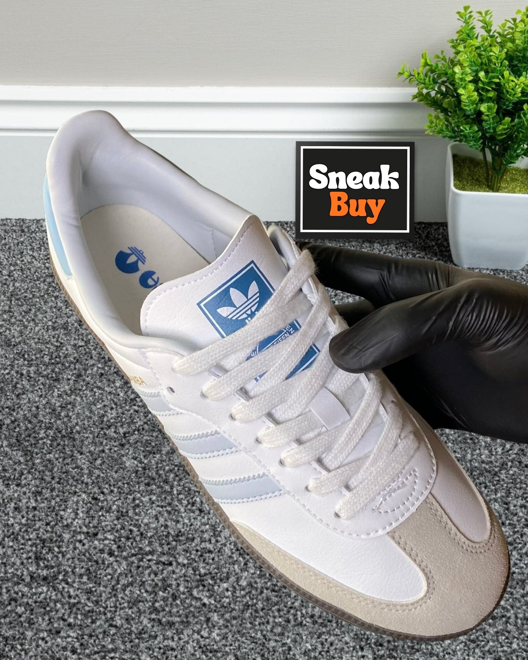 Adidas Samba OG “White Halo Blue”
