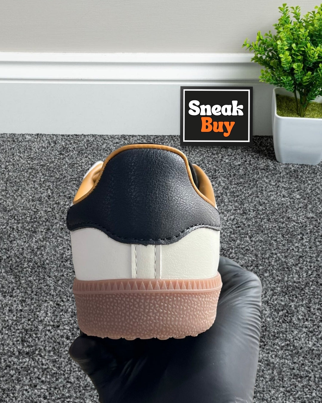 Adidas x JJJJound Samba OG "Off White/Core Black"