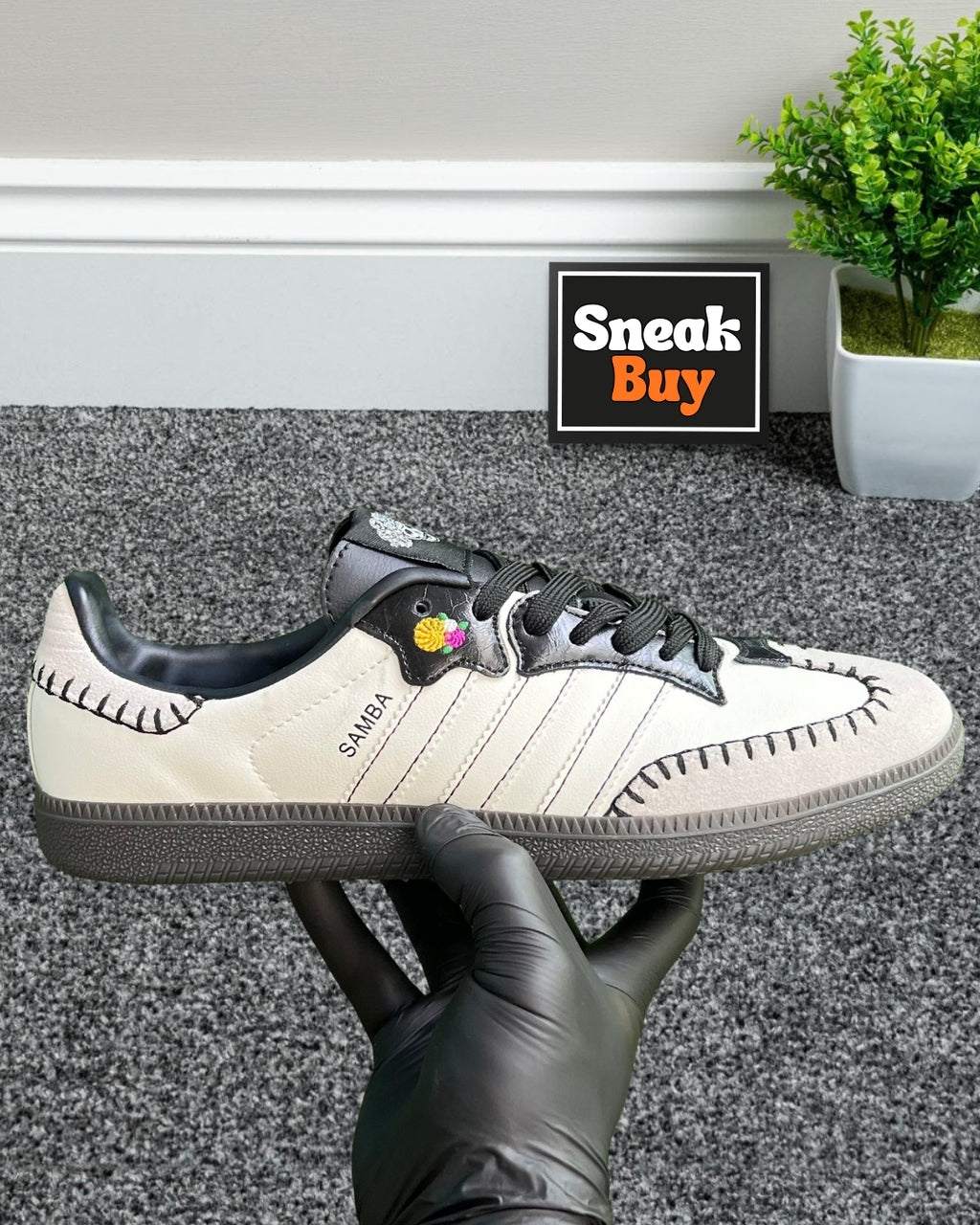 Adidas Samba OG "Día De Los Muertos - White"