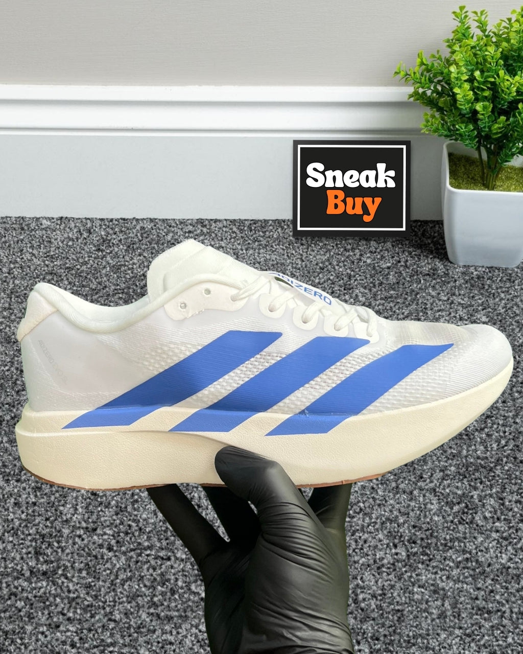 Adizero Evo SL "White Royal Blue"