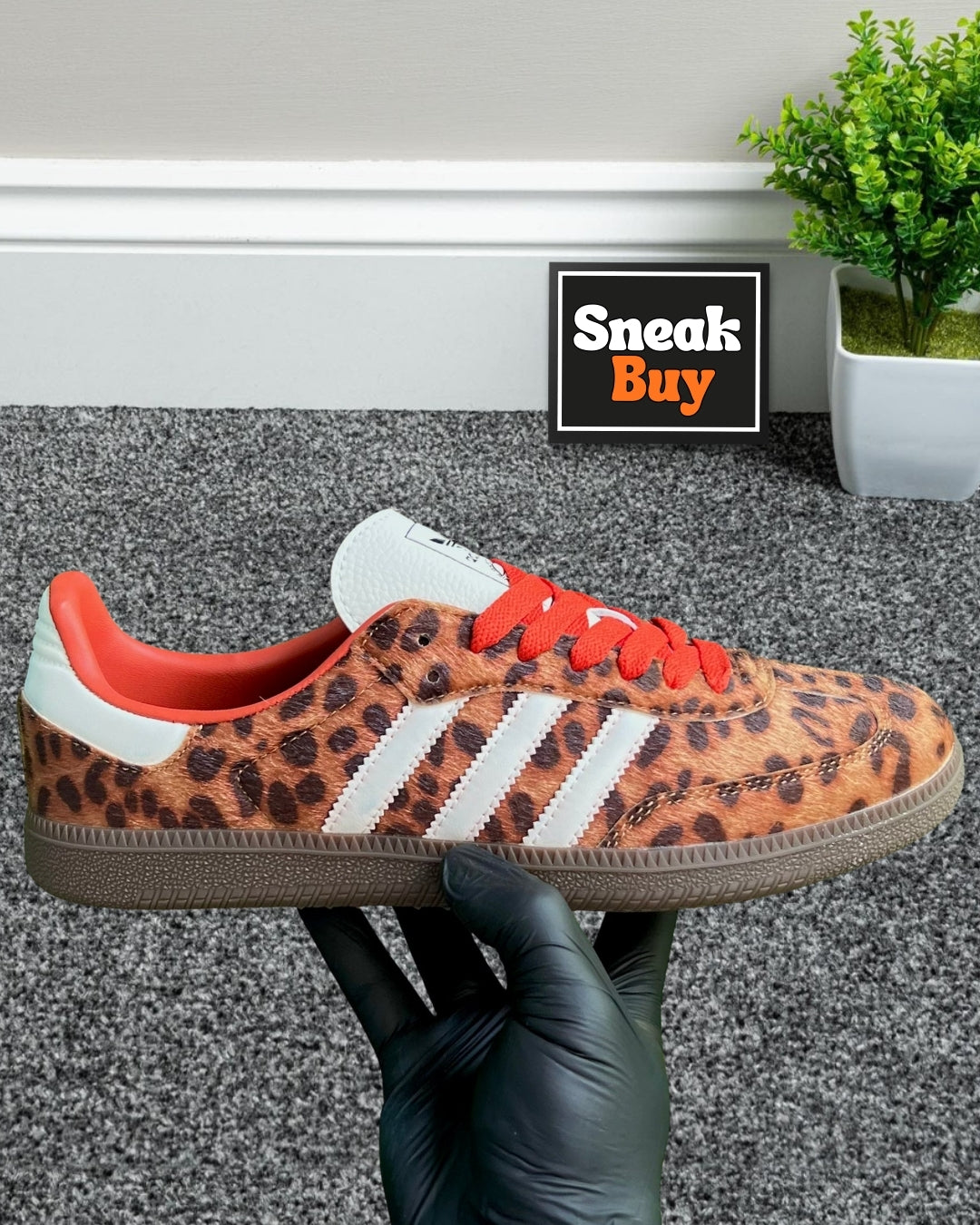 Adidas Samba OG “Preloved Red Leopard”